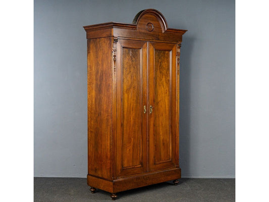 Vintage Antik Kleiderschrank Kommode Regal Garderobe Alt MÖBLINGER 2502_0607