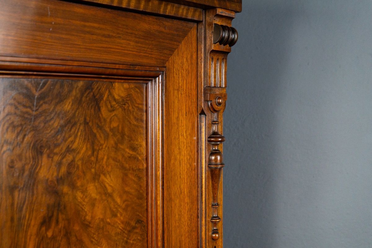 Vintage Antik Kleiderschrank Kommode Regal Garderobe Alt MÖBLINGER 2502_0607