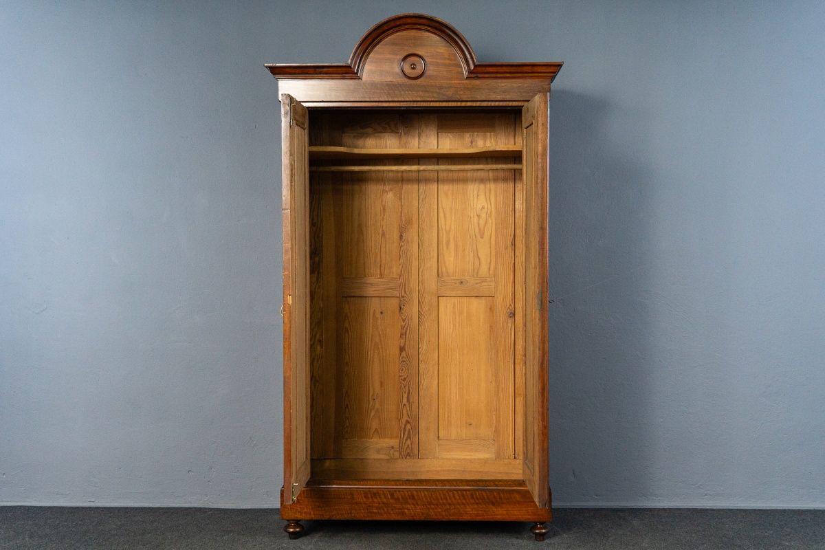 Vintage Antik Kleiderschrank Kommode Regal Garderobe Alt MÖBLINGER 2502_0607