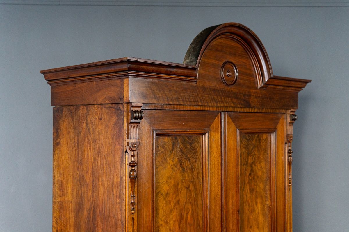 Vintage Antik Kleiderschrank Kommode Regal Garderobe Alt MÖBLINGER 2502_0607