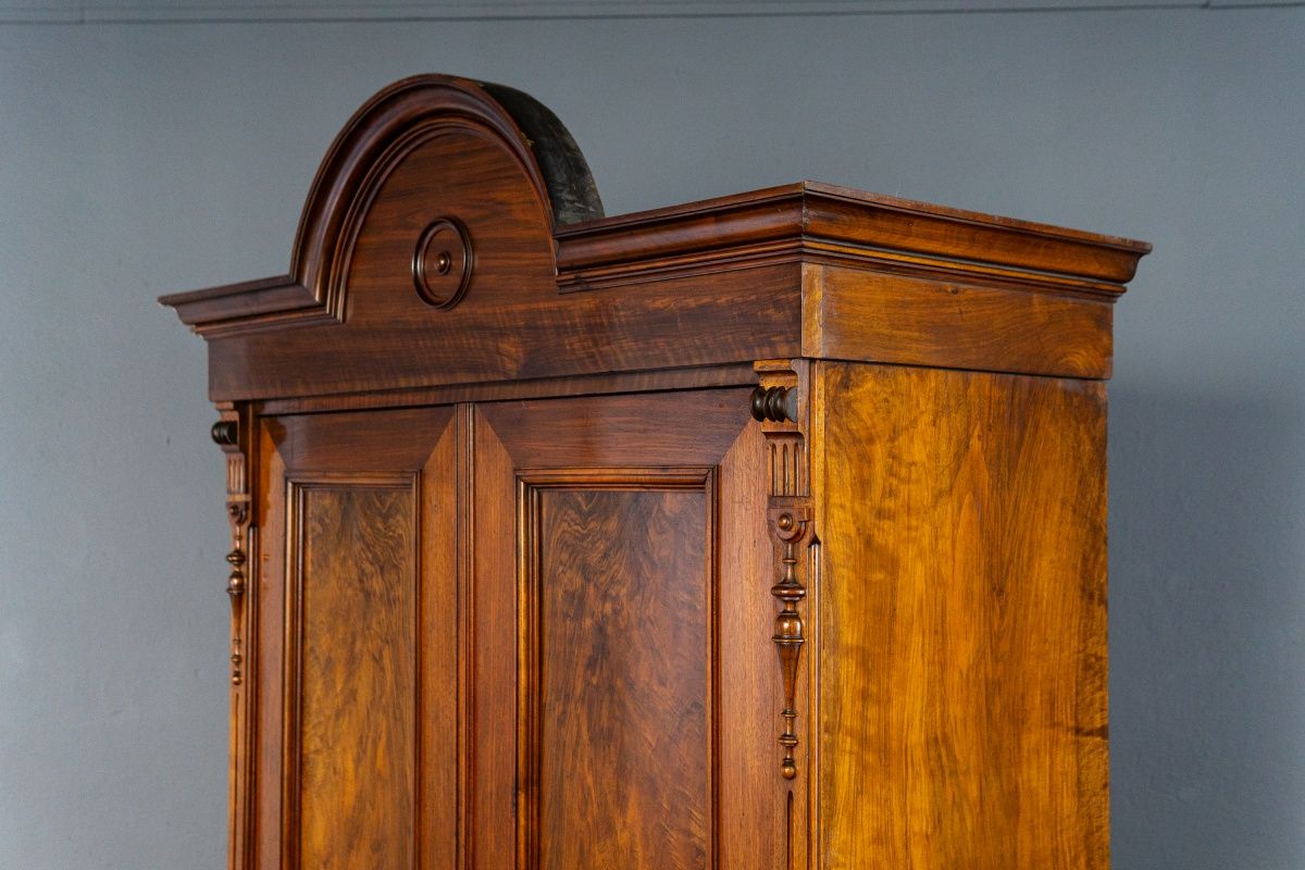 Vintage Antik Kleiderschrank Kommode Regal Garderobe Alt MÖBLINGER 2502_0607