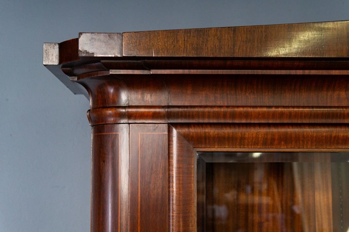 Vintage Bücherschrank Vitrine Schrank Buffet Regal Alt MÖBLINGER 2502_1901
