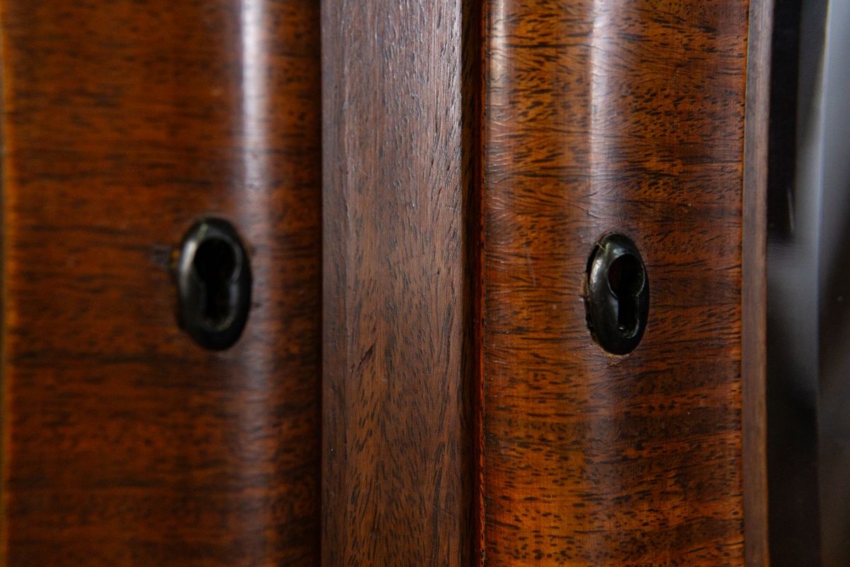 Vintage Bücherschrank Vitrine Schrank Buffet Regal Alt MÖBLINGER 2502_1901