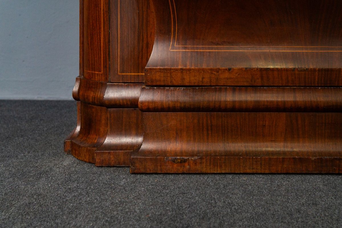 Vintage Bücherschrank Vitrine Schrank Buffet Regal Alt MÖBLINGER 2502_1901