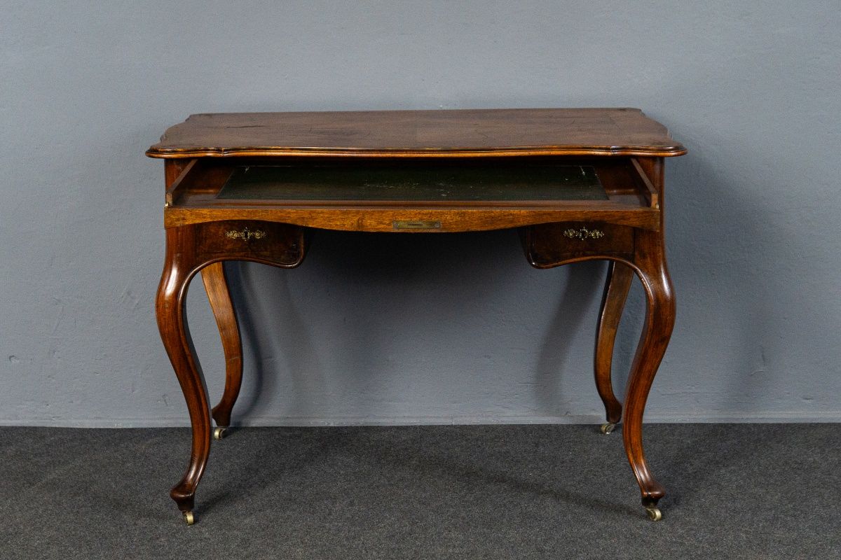 Vintage Schreibtisch Sekretär Tisch Büro Kommode Antik MÖBLINGER 2502_2702