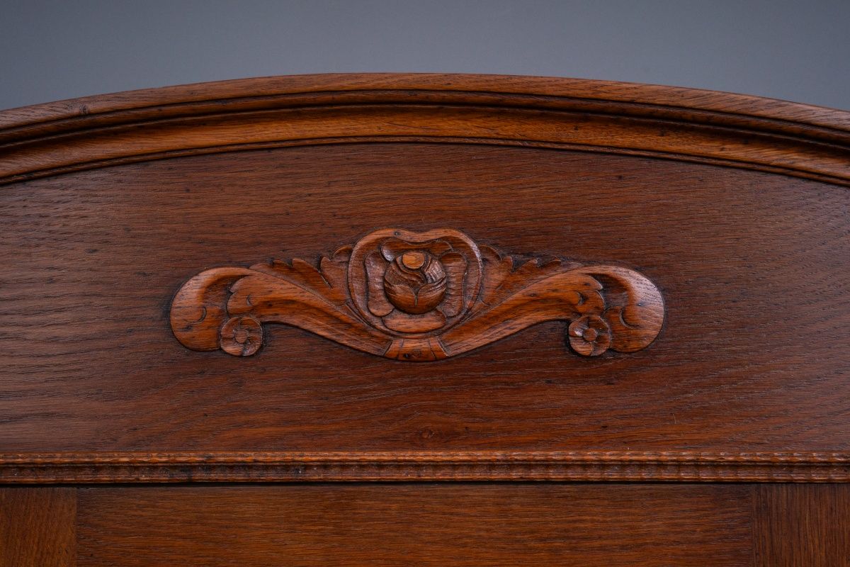 Jugendstil Kleiderschrank in Eiche - Anfang des 20.Jahrhunderts