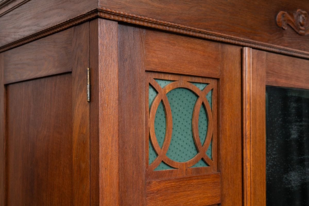 Jugendstil Kleiderschrank in Eiche - Anfang des 20.Jahrhunderts