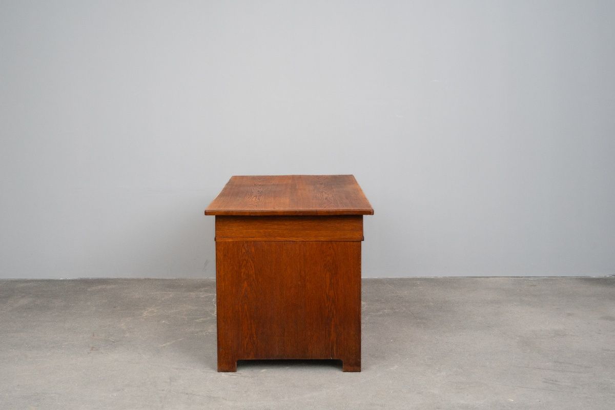 Jugendstil Schreibtisch in Eiche - Anfang des 20.Jahrhunderts