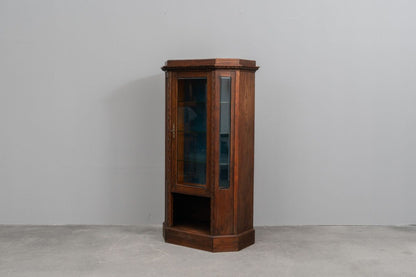 Jugendstil Vitrine in Eiche - Anfang des 20.Jahrhunderts