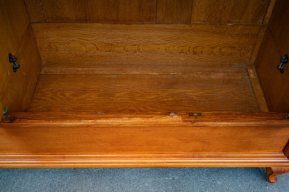 Jugendstil Kleiderschrank in Nussbaum - Anfang des 20.Jahrhunderts