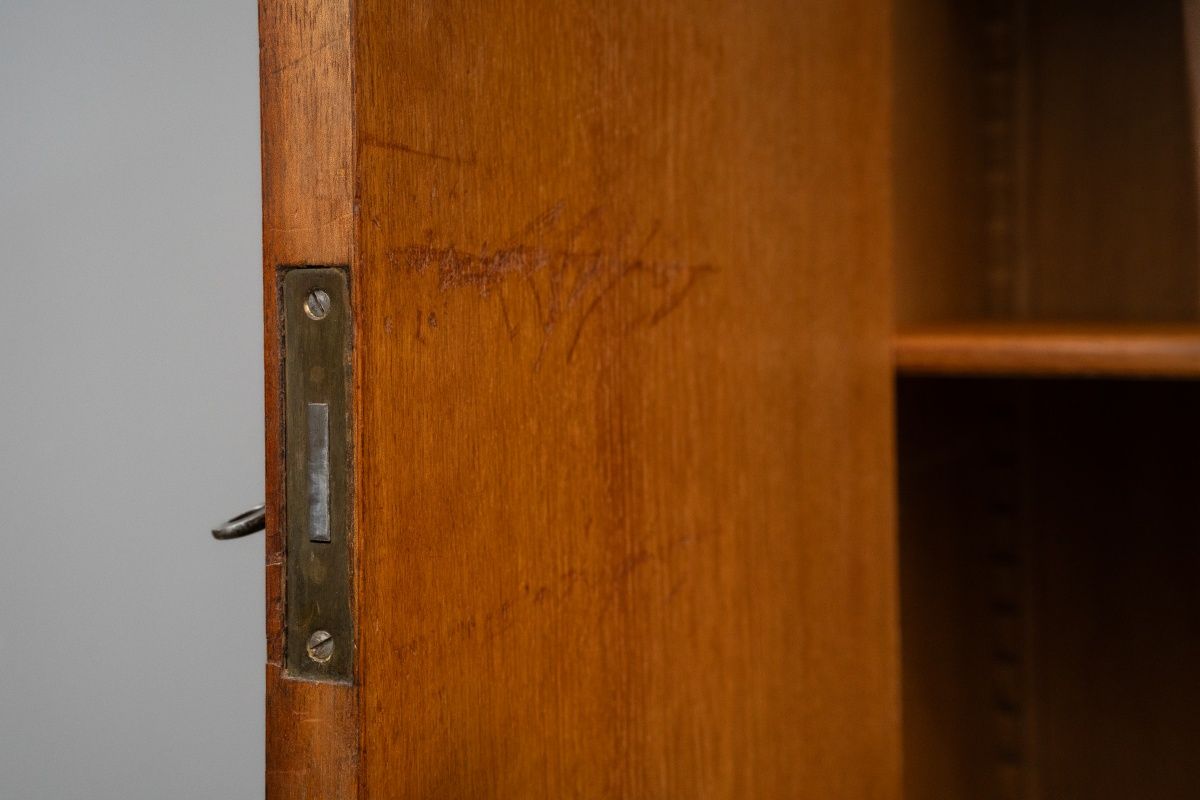 Jugendstil Kleiderschrank in Nussbaum - Anfang des 20.Jahrhunderts
