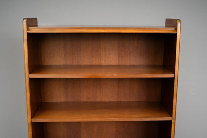 Mid-Century Bücherregal in Mahagoni - Mitte des 20.Jahrhunderts