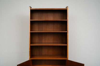 Mid-Century Bücherregal in Mahagoni - Mitte des 20.Jahrhunderts
