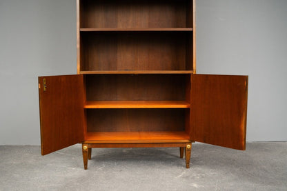 Mid-Century Bücherregal in Mahagoni - Mitte des 20.Jahrhunderts