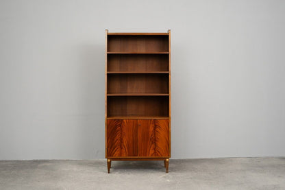 Mid-Century Bücherregal in Mahagoni - Mitte des 20.Jahrhunderts
