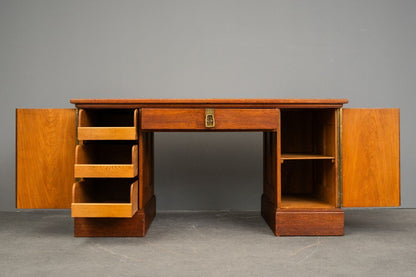 Jugendstil Schreibtisch in Eiche - Anfang des 20.Jahrhunderts