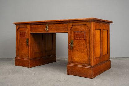 Jugendstil Schreibtisch in Eiche - Anfang des 20.Jahrhunderts