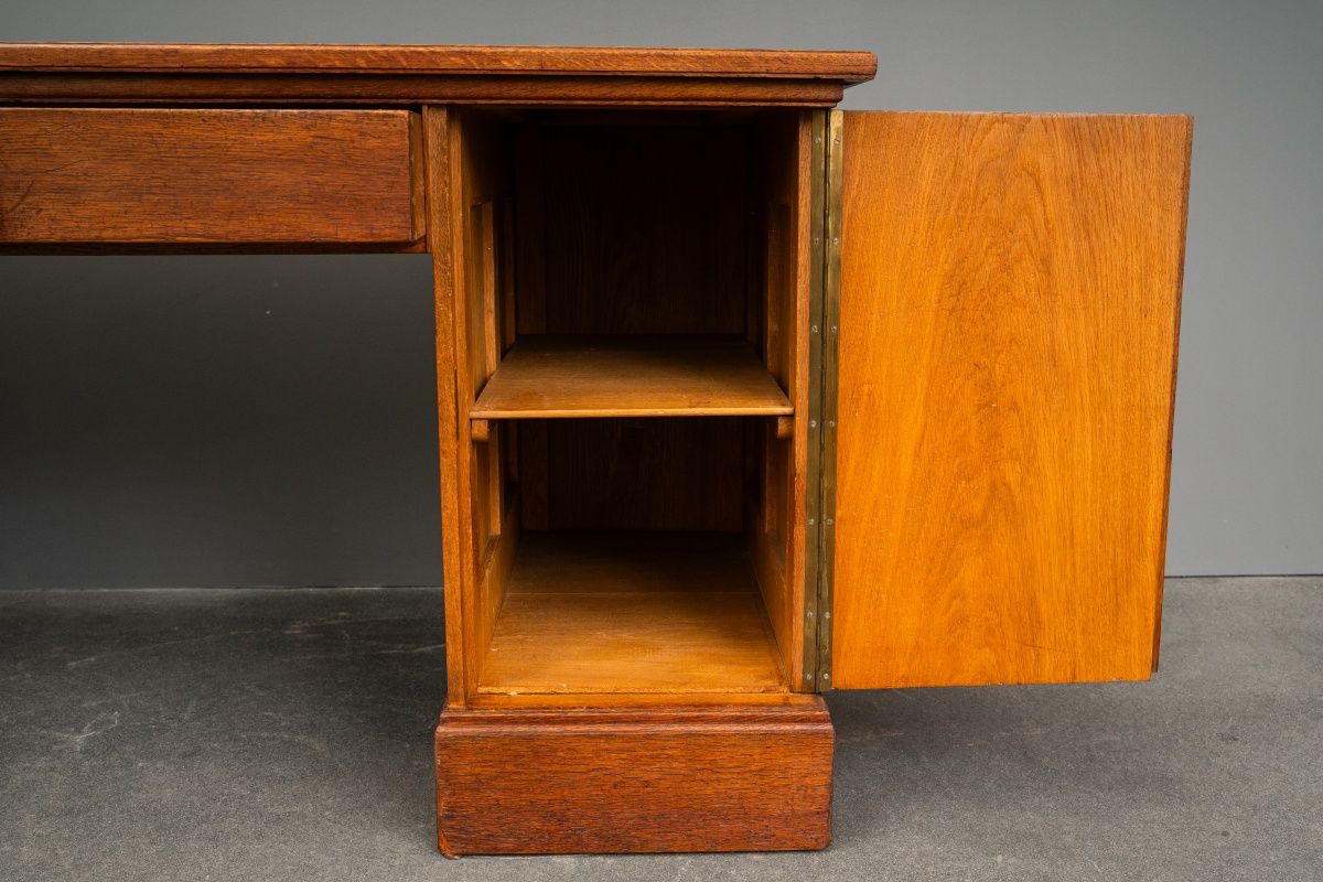 Jugendstil Schreibtisch in Eiche - Anfang des 20.Jahrhunderts
