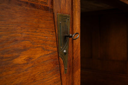 Jugendstil Schreibtisch in Eiche - Anfang des 20.Jahrhunderts