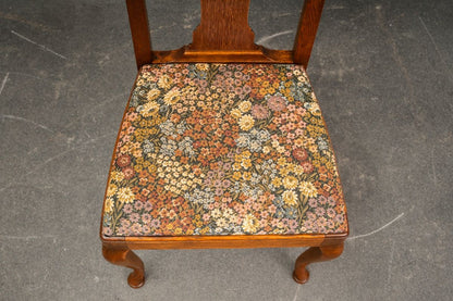 Jugendstil 4er Set Stühle in Eiche - Anfang des 20.Jahrhunderts
