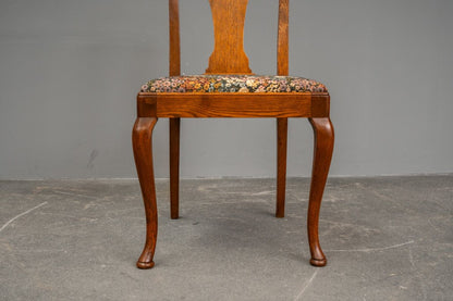 Jugendstil 4er Set Stühle in Eiche - Anfang des 20.Jahrhunderts