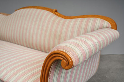 Biedermeier Stil Sofa in Birke - 1.Hälfte des 20.Jahrhunderts