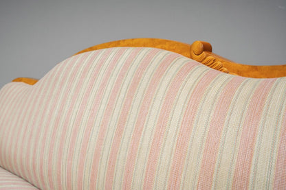 Biedermeier Stil Sofa in Birke - 1.Hälfte des 20.Jahrhunderts