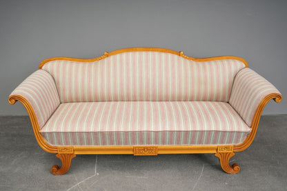 Biedermeier Stil Sofa in Birke - 1.Hälfte des 20.Jahrhunderts