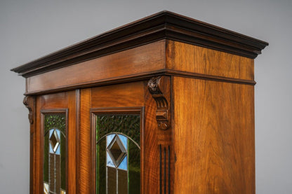Gründerzeit / Jugendstil Bücherschrank in Eiche - um 1900