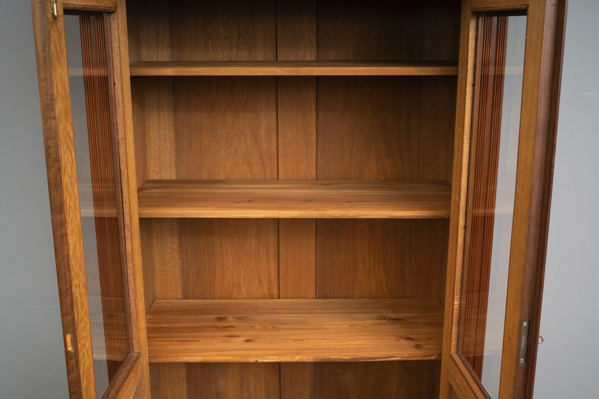Jugendstil Bücherschrank in Eiche - Anfang des 20.Jahrhunderts