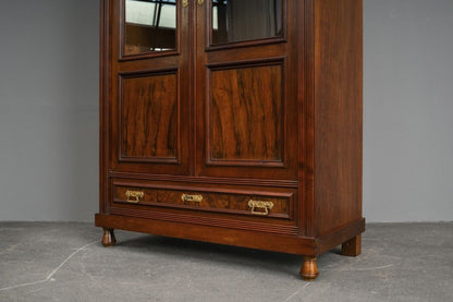 Jugendstil Bücherschrank in Eiche - Anfang des 20.Jahrhunderts