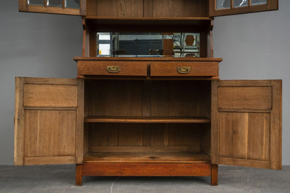 Jugendstil Buffetschrank in Eiche - Anfang des 20.Jahrhunderts