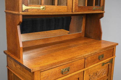Jugendstil Buffetschrank in Eiche - Anfang des 20.Jahrhunderts