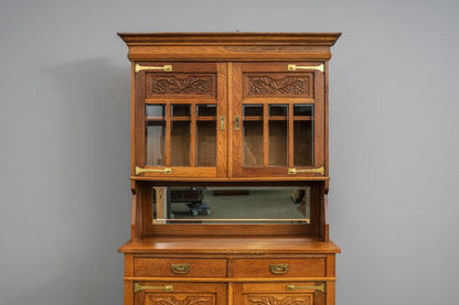 Jugendstil Buffetschrank in Eiche - Anfang des 20.Jahrhunderts