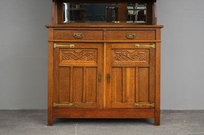 Jugendstil Buffetschrank in Eiche - Anfang des 20.Jahrhunderts
