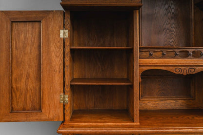 Gründerzeit Buffetschrank in Eiche - Ende des 19.Jahrhunderts