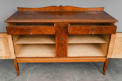 Jugendstil Anrichte / Sideboard in Eiche - Anfang des 20.Jahrhunderts
