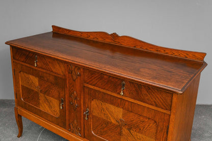 Jugendstil Anrichte / Sideboard in Eiche - Anfang des 20.Jahrhunderts