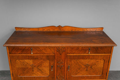 Jugendstil Anrichte / Sideboard in Eiche - Anfang des 20.Jahrhunderts