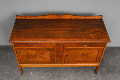 Jugendstil Anrichte / Sideboard in Eiche - Anfang des 20.Jahrhunderts