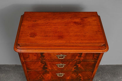 Biedermeier Kommode mit Sekretärfach in Mahagoni - 1.Hälfte des 19.Jahrhunderts