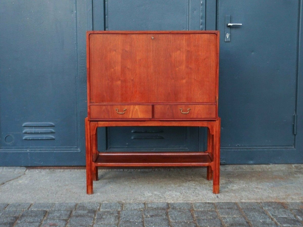 Sekretär Midcentury Anrichte Highboard Teak Alt Vintage 2103_0103