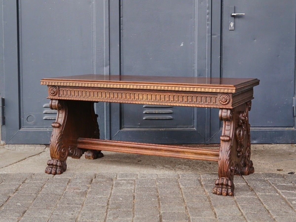 Schreibtisch Wangenschreibtisch  Desk Sekretär Büro Tisch 2104_1402
