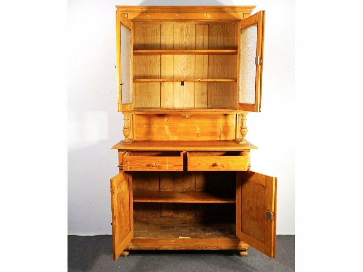 Buffet Gründerzeit Küche Schrank Weichholz Alt Antik
