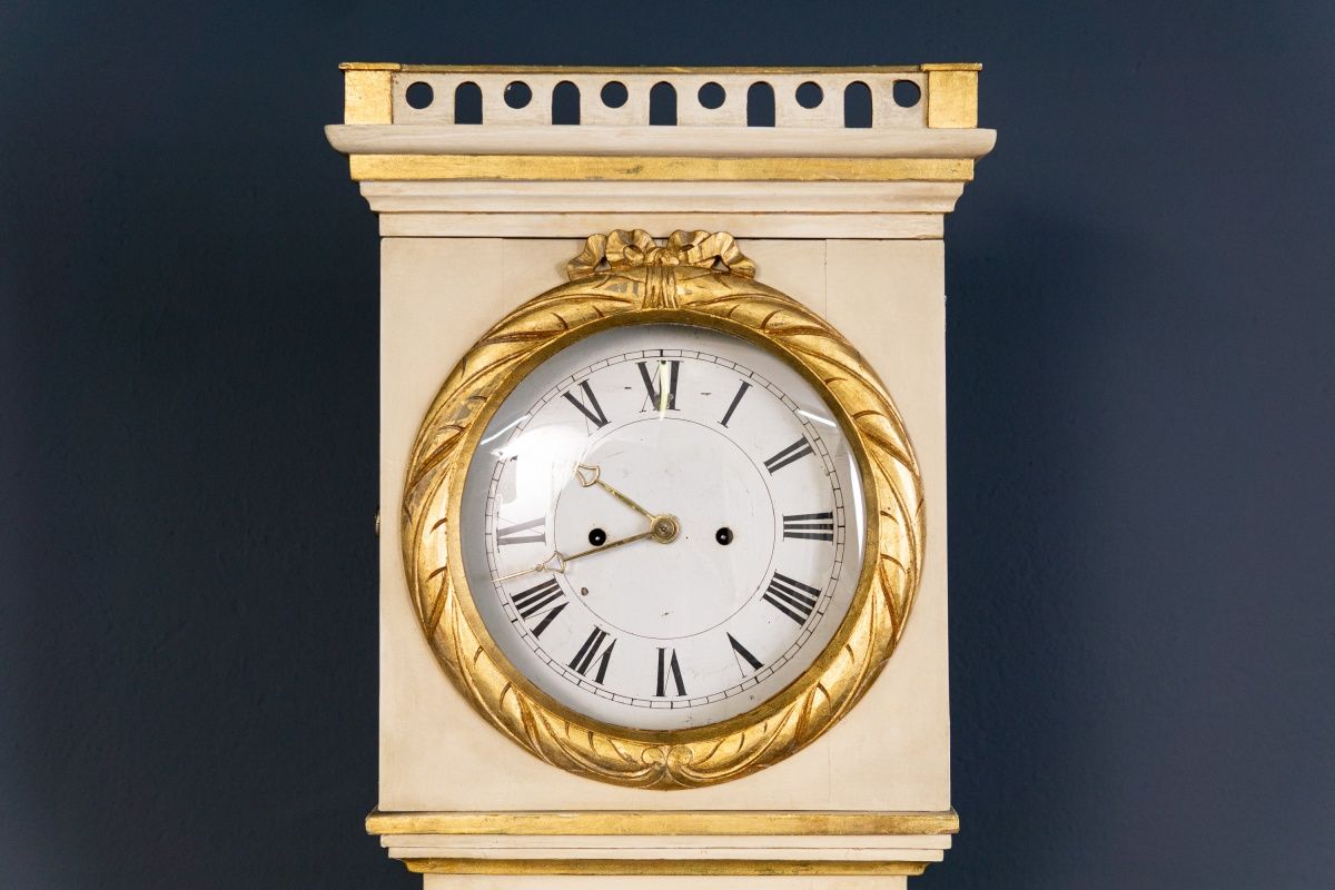 Bornholmer Standuhr Gong Clock Zeit Time Uhr Kasten Alt 2308_2402