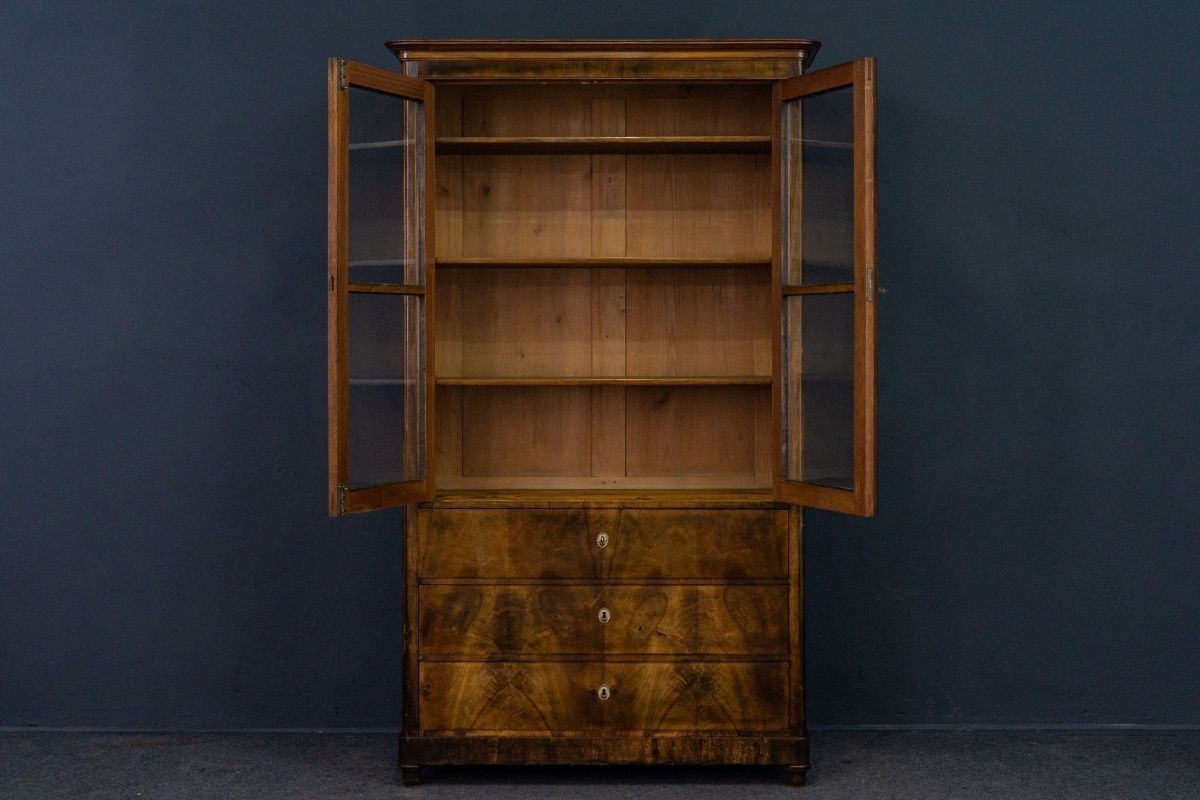 Bücherschrank Vitrine Schrank Regal Kommode Alt Antik Möblinger 2209_1901