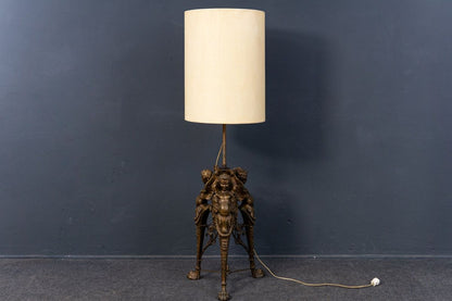 Antike Lampe Licht Leuche Empire Stehlampe Figur Antik 2302_1602
