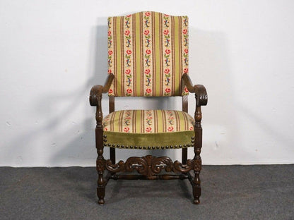 Armlehnsessel Barock-Stil Stuhl Sofa Polster Alt Antik