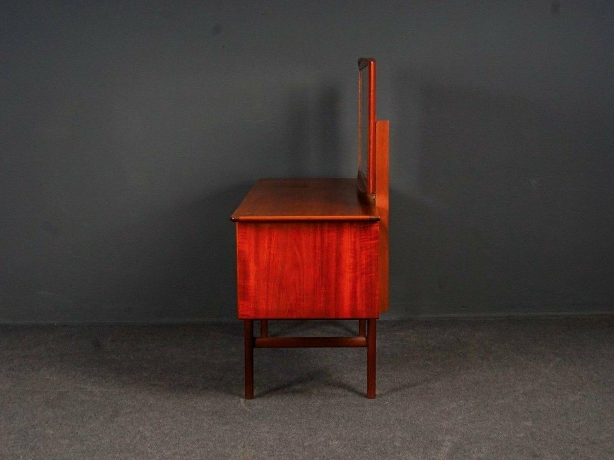 Spiegel-Kommode Midcentury Teak Tisch Alt Vintage 2102_2211