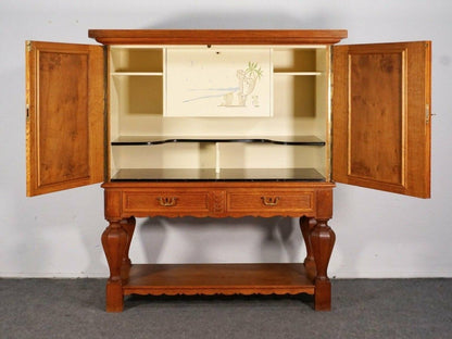 Stollenschrank 30er Bar Sideboard Kommode Alt Antik